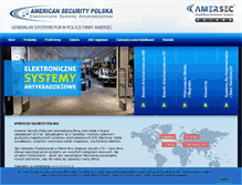 Tablet Screenshot of amersec.pl